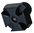 Function Intimidator (Pre 04) Iron Cross Adjustable Ram Cap - Black