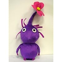 12 PIKMIN Plush Doll Purple with flower