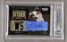 2004 Donruss World Series 13 October Heroes Auto Jersey Miguel Cabrera BGS 8.5 Marlins 73/100 Baseball Card
