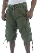 MO7 Most Official Seven Mens Belted Cargo Shorts Military