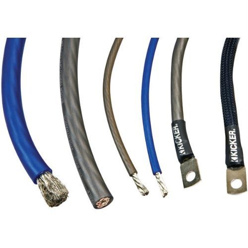 KICKER 09PWB050 Power Wire (1/0-Gauge, 50 Feet, Blue)