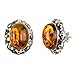 Certified Genuine Honey Amber and Sterling Silver title=