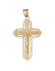 CleverEves 14k Gold Pendant Cross 4.9 - Gram(s)
