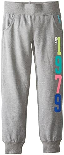 Reebok Big Girls' French Terry Cuffed Pants