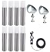 Westinghouse 445712-41P Bollard HI-Intensity LED Landscape Lighting Set, 10 Piece (8 Pathlights and 2 Spotlights)