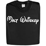 Stabilitees Malt Whiskey in Disney Characters Alcohol Related Funny Drinking T Shirts