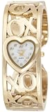 XOXO Women's XO1091 Mother-of-Pearl Dial Gold-tone Bangle Watch