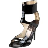GUESS Women's Naibel Sandal,Black Synthetic,6.5 M US