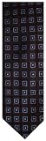 Men's Tommy Hilfiger Neck Tie 100% Silk Brown/Blue Blend