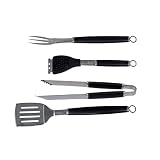 Brinkmann 9027 Stainless-Steel 4-Piece Barbecue Tool Set