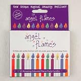Bougies avec Flamme Colorée