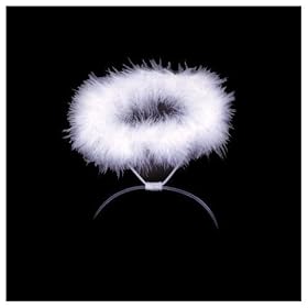 White Feather Halo Angel
