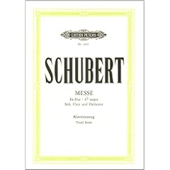 Messe Es-Dur D 950: Soli, Chor und Orchester / Klavierauszug / Vocal Score