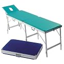 Koffermassagebank Karat ohne Kopfteil, 170x55x70-79 cm