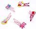Peppa pig Hair Clips bows & hairpin / headwear, bob pins, hair jewelry, for baby & toddler & Children & girl(5 matching pairs)(set of 10) (10 PCS)