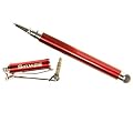Snugg 2-in-1 Touchscreen Stylus mit integriertem Kugelschreiber, inkl. Stecker f�r die Kopfh�hrer-Buchse Ihres Ger�ts, f�r iPad, iPhone, iPod, Galaxy Tab, Xoom und andere Touchscreen-Ger�te, rot