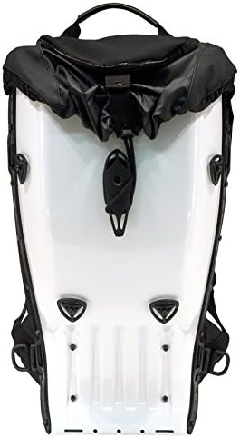 Boblbee Meg Executive Igloo White Backpack 303091E - Motorcycle back protection