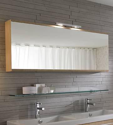Idea Mistral Spiegelschrank Bianco (Weiß); 120