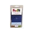 PAWS Natural Rubber Waterproof Dog Boots - Medium, Blue (12 Disposable, Reusable Boots)