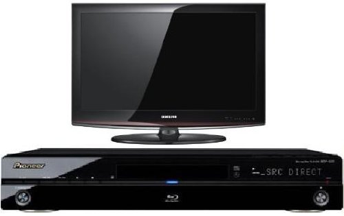 41 DW0GIVGL Samsung LN32C450 32 720p LCD HDTV & Pioneer BDP320 BD Live Blu ray Disc Player