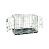 Pet Supplies : Precision Pet Deluxe Large 5000 Great Crate  42x28x31inch,  Sterling