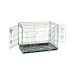 Pet Supplies : Precision Pet Deluxe Medium/Large 4000 Great Crate  36x23x26 inch, Sterling