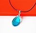 Sword Art Online SAO Kirito / Asuna's/ Yui Cosplay Crystal Necklace Light blue