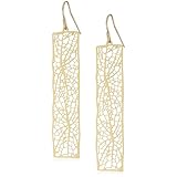 Nervous System Cluster Gold-Plated Earrings
