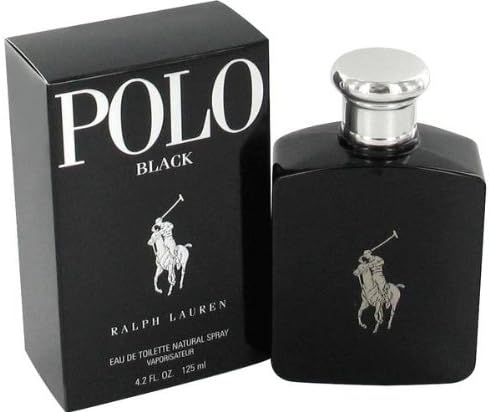 P --o -l --o- Black for men by R-- -a-- l- p-- h-- L-- a-- -u-- r- e- n-- Eau De Toilette Spray 4.2 Oz/ 120 ml BRAND NEW IN BOX