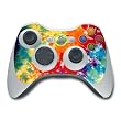 Tie Dyed Design Skin Decal Sticker for the Xbox 360 Controller