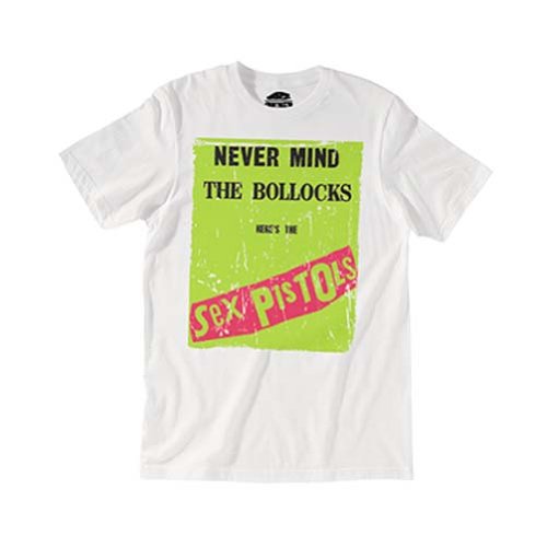 Vans Mens Vans X Sex Pistols T-Shirt White VJ7KWHT Medium