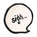 Romance Blurb Plate 'Sigh' by Joanne Delomba