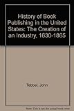 A history of book publishing in the United States