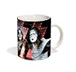 Kiss Group Faces Close Up Classic Shock Rock Music Ceramic Gift Coffee (Tea, Cocoa) Mug