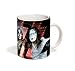 Kiss Group Faces Close Up Classic Shock Rock Music Ceramic Gift Coffee (Tea, Cocoa) Mug