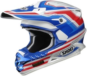 Shoei Vfx-w Salute Tc-2 SIZE:XLG Off Road Motorcycle Helmet