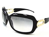 Jimmy Choo - JIMMY CHOO ANNIE/S Shiny Black NLC Sunglasses  
