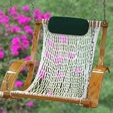 Best Quality Curved Arm Single Swing! Bent Oak Single Swing by Nags Head Hammocks