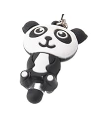 ATQ 2PCS Mini 3D Cartoon Panda Style High Sensitivity Stylus Pen with 3.5mm Anti-dust Plug