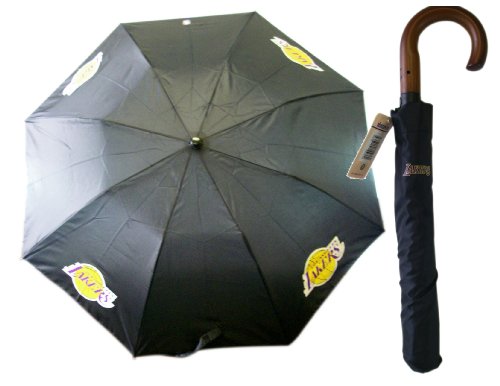 NBA  Los Angeles Lakers Wood Handle Umbrella