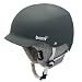 Bern Muse EPS Visor Helmet with Knit Liner - Women's Matte Grey w/ Grey Knit, L