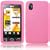 LG KP500 Cookie Gripper Pink Silicone Skin Case & Screen Protector by Qubits