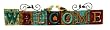 Resin Welcome Sign