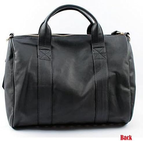 Serifly Fashion Womens rivets studded Tote Bag shoulder Crossbody Purse Black