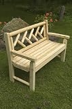 Cedar Tahawus Garden Bench