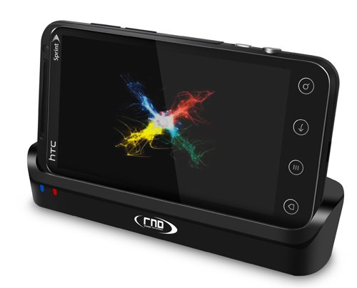 RND Power Solutions Deluxe 2nd Battery Charger and Data Sync Cradle / Desktop Dock Station for HTC EVO 3D