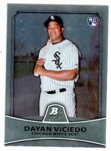 Dayan Viciedo baseball card (Chicago White Sox) 2011 Topps Platinum Ascensions #69 Rookie Card