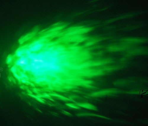 EKOSTORE 3-Watt Led Stage Green Water Wave Effect Rapple Projector