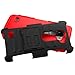 Phonelicious Hybrid Armor Dual Layer Rhino Kickstand Belt Holster Clip Combo Rugged Case Bundle with Screen Protector & Stylus for LG Power L22C & LG Leon C40 - Red