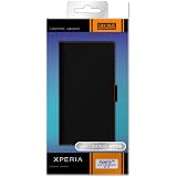 レイアウト ソニー・エリクソン Xperia™(X10、ドコモSO-01B)用フラップタイプレザージャケット/ブラック RT-SE10LC1/B